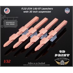 1/32 LAU-117 Launchers with 30 inch Suspension