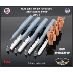 1/32 Mk-83 1000lb Paveway I LGBs 'High Speed'