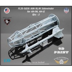 1/35 AIM-9L/M Sidewinder Missiles for AH-1W, AH-1Z