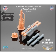1/35 M65 Two-Round TOW Launchers (2pcs, Loaded)