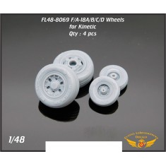 1/48 F/A-18A/B/C/D Hornet Wheels for Kinetic kits