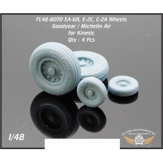 1/48 EA-6B/E-2C/C-2A Wheels for Kinetic kits