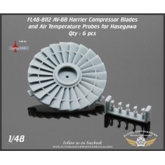 1/48 AV-8B Compressor Fan and Air Temperature Probes