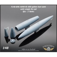 1/48 AERO-1D 300gal Fuel Tank with Single Fin Tail for EA-6B, A-6E, EA-6A
