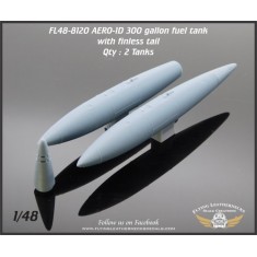 1/48 AERO-1D 300gal Fuel Tank with Finless Long Tail