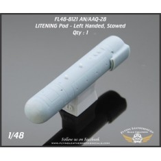 1/48 AN/AAQ-28 LITENING Pod - Left, Stowed