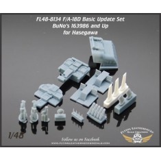 1/48 F/A-18D Basic Cockpit Update - BuNo 163986 and Up for Hasegawa