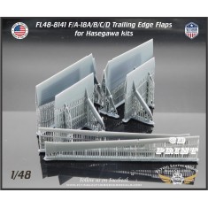 1/48 F/A-18A/B/C/D Trailing Edge Flaps for Hasegawa kit
