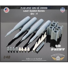 1/48 GBU-10 2000lb Laser Guided Bombs (4pcs)