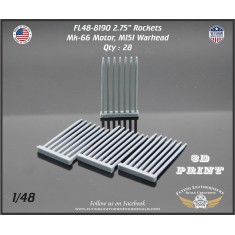 1/48 2.75'' Rockets with Mk66 Motor, M151 Warhead