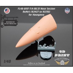 1/48 F/A-18C/D Nose BuNo 163427 to 163782 for Hasegawa kit