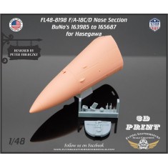 1/48 F/A-18C/D Nose BuNo 163985 to 165687 for Hasegawa kits
