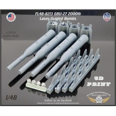 1/48 GBU-27 2000lb Laser Guided Bombs