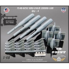 1/48 GBU-24A/B 2000lb Laser Guided Bombs