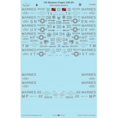 1/48 USMC UH-1N November Nights Decal 