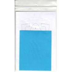 1/48 F/A-18E Canopy wheek Mask for Hasegawa kits