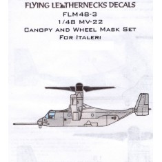 1/48 MV-22B Canopy Wheel Mask for Italeri kits
