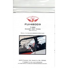 1/48 T-45C Canopy Det Cord for Kinetic/Wolfpack Kit