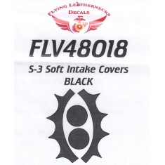 1/48 S-3 Intake Covers - Black