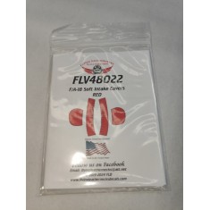 1/48 F/A-18 Intake Covers - Red