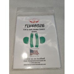 1/48 F/A-18 Intake Covers - Green