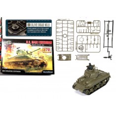 1/72 US Medium Tank Sherman M4A1 (Casted Hull)