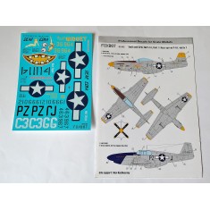 1/32 P-51 Mustang Nose Art Decal Part #1 for Academy/Cyber Hobby/Dragon/Hasegawa