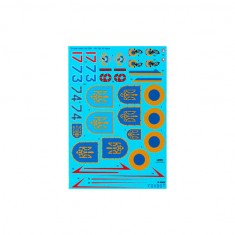 1/48 Ukrainian Foxbats: MiG-25RB Decals for ICM/Revell/Hasegawa kits
