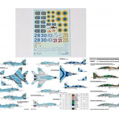 1/48 Ukrainian Fulcrums: MiG-29 (9-13) Decals for Academy/Eduard/GWH/Hasegawa