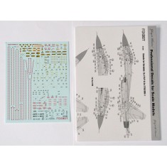 1/48 Ukrainian Su-27 and Su-27UB Stencils Decals for Academy/Eduard/GWH
