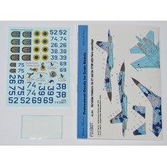 1/48 Ukrainian Su-27/UB with Flora Camouflage Decal for Academy/Eduard/GWH