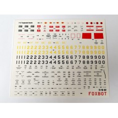 1/48 Republic P-47 Thunderbolt Stencils Decals