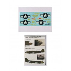 1/72 Douglas C-47 Skytrain/Dakota ''Pin-Up Nose Art'' Decals Part #3