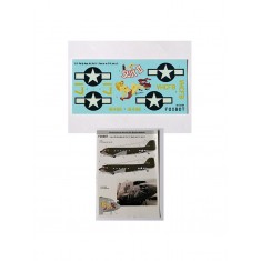 1/72 Douglas C-47 Skytrain/Dakota ''Pin-Up Nose Art'' Decals Part #5