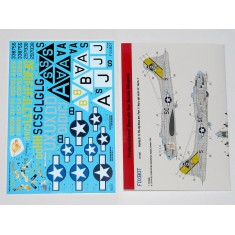 1/72 B-17F/G Flying Fortress ''Pin-Up Nose Art'' Markings Decal Part #1