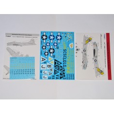 1/72 B-17F/G Flying Fortress 'Pin-Up Nose Art Markings and Stencils Decal P.1