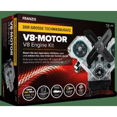 1/3 The Large Technology Kit - V8-Motor 8-cylinder Working Engine Model