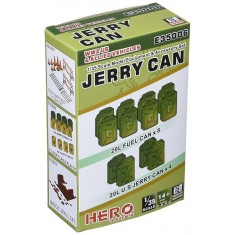 1/35 WWII US & Allied Vehicle 20L Jerry Can (4pcs) & 20L Fuel Can (8pcs)