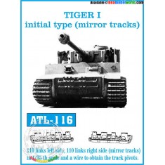 1/35 German Tiger I Initial Type Mirror Tracks (110 Links)