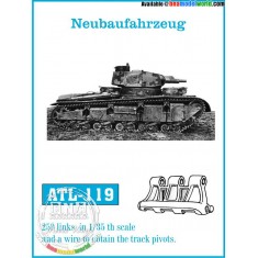 1/35 Neubaufahrzeug Metal Tracks (250 Links)