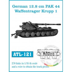 Metal Tracks for 1/35 German 12.8cm PAK44 / Waffentrager Krupp 1 (270 links)