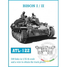Metal Tracks for 1/35 Bison I/II Tank (240 links)