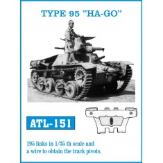 1/35 Metal Track for Type 95 "HA-GO" (195 links)