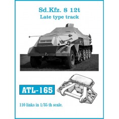 1/35 SdKfz.8 12ton Late Type Metal Tracks (110 links)