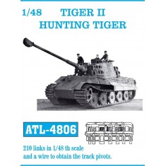 1/48 German Tiger II Hunting Tiger Metal Tracks (210 links)
