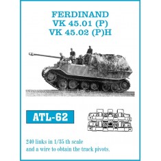 Metal Tracks for 1/35 FERDINAND / VK 45.01(P) VK 45.02(P)H (240 links)