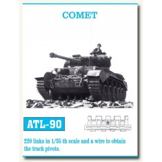 Metal Tracks for 1/35 British Comet Cruiser Tank (220 links)
