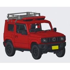1/24 Suzuki Jimny JB64 Fire Department Shida Kita PR-1