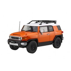 1/24 Toyota FJ Cruiser Two-Tone Orange 2012 Special Edition with Outdoor Parts