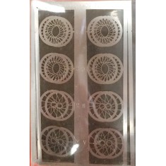 1/24 15inch Borrani Wire Wheels & Aluminum Rims Set